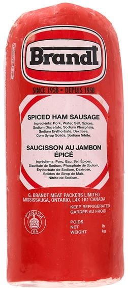 Spiced Ham Sausage Half