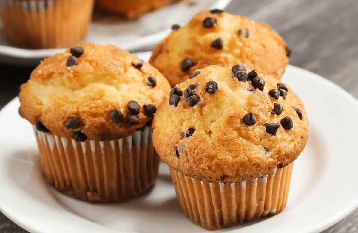 Chocolate Chip Muffins 6 Pack - Fox&amp;#39;s Bakery &amp; Deli